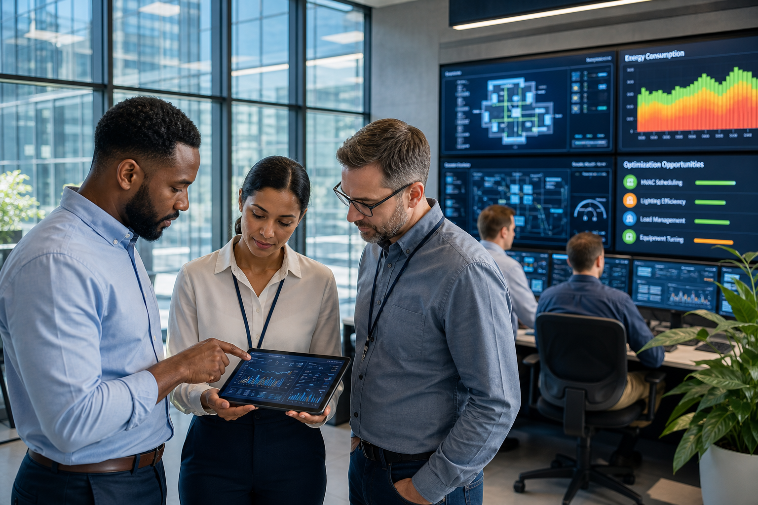 Facility Managers Discuss Energy Analytics in Modern Building