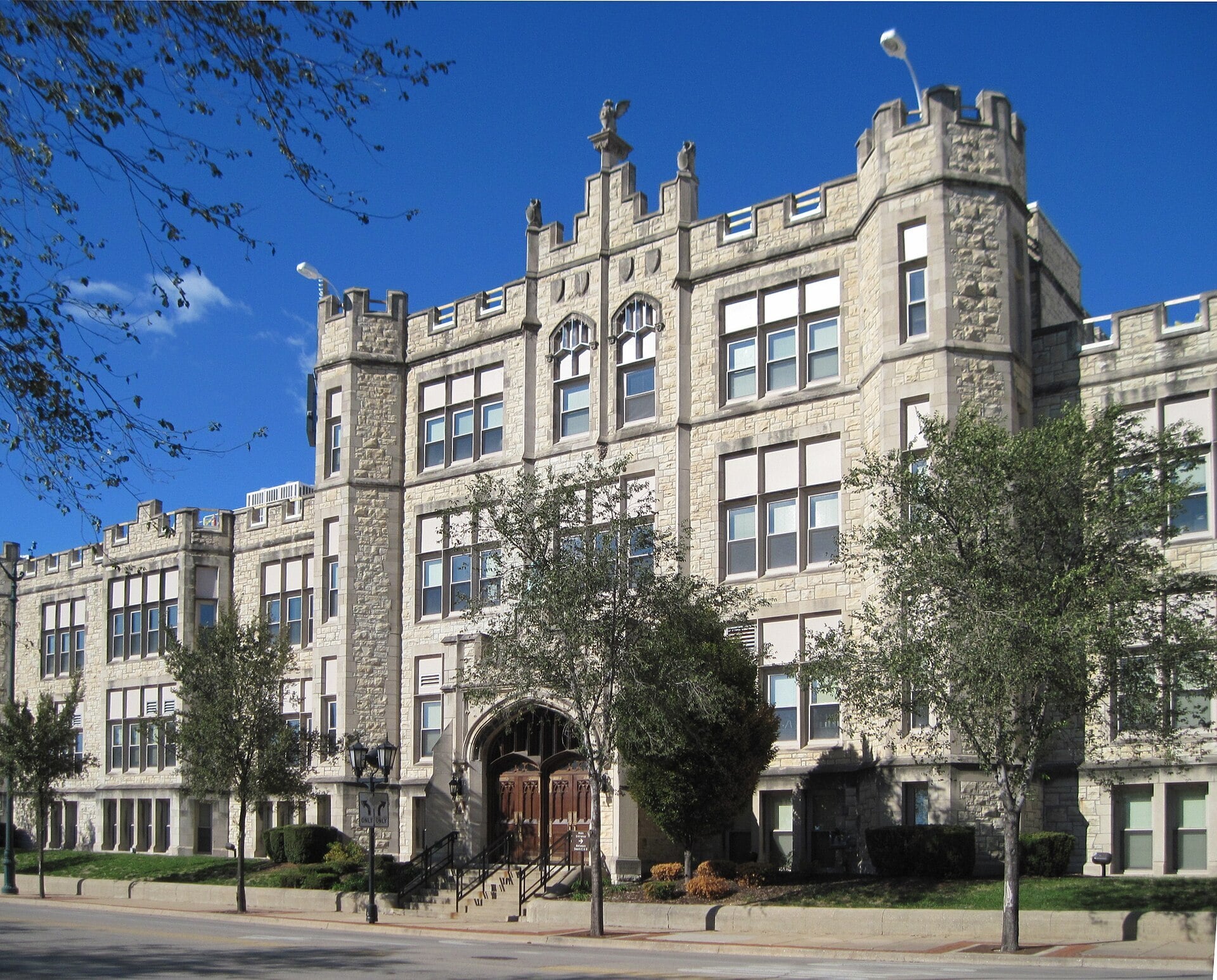 Joliet Central High School in Joliet, Illinois, where ComEd-funded MBCx cut electricity use 35.5%